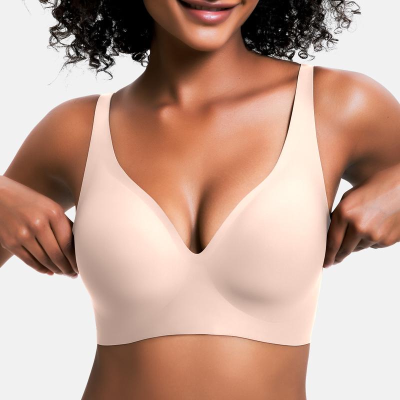Pack of 3 Wireless Comfy Push Up Bra