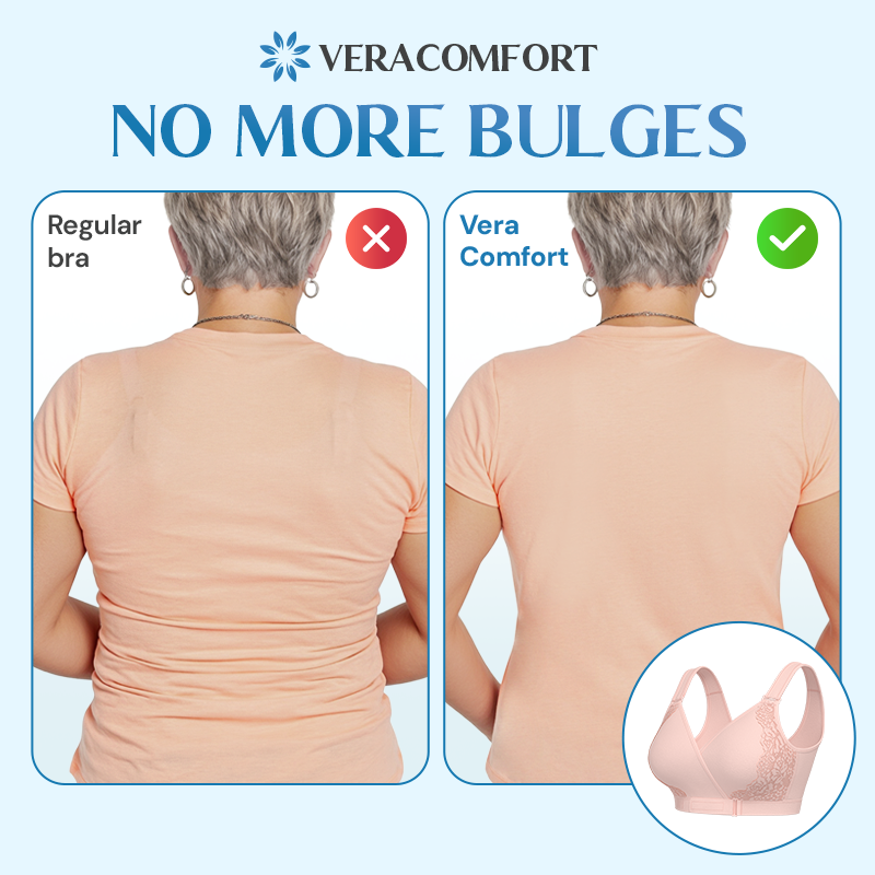 Pack of 3 Front-Wrap & Straps Adaptive Comfort Bra