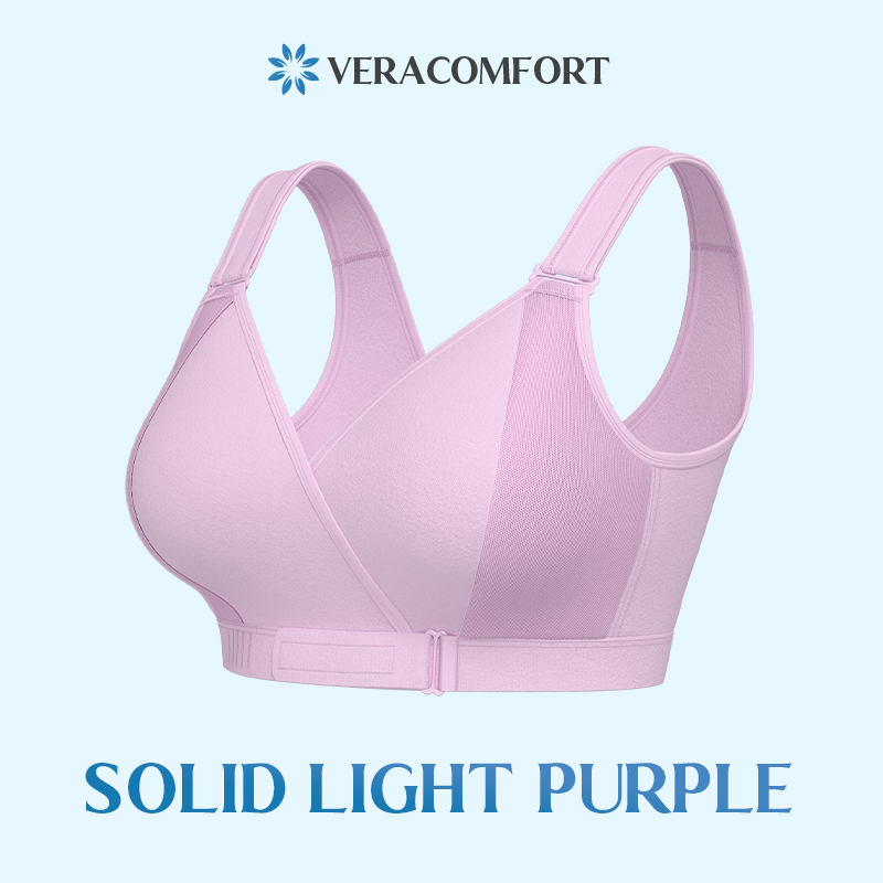 Pack of 3 Front-Wrap & Straps Adaptive Comfort Bra