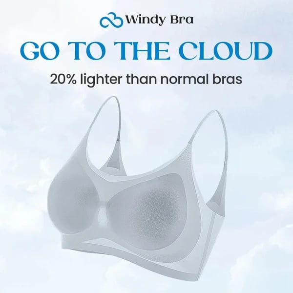 Pack of 3 - WindyBra - Summer seamless ultra-thin plus size ice silk comfort bra