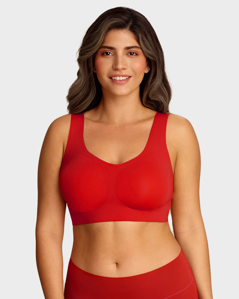 Pack of 3 Lifting Wire-Free Antibacterial Jelly Bra