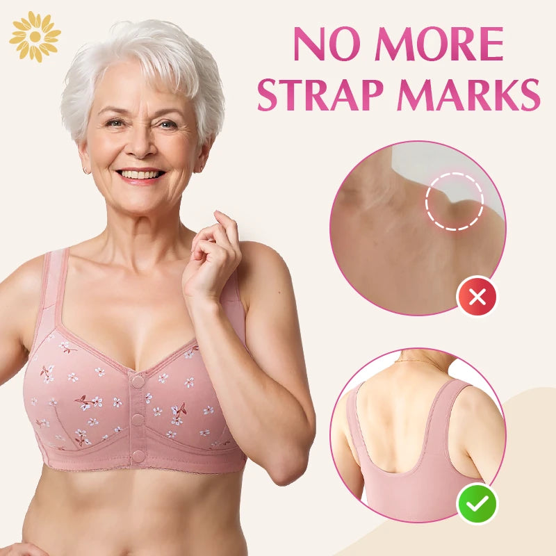 Daisy Comfort Bra – Pack of 3 (Front Button Edition)