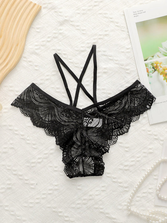 Viomisha Lace Lingerie Set with Steel Ring Two Hook-and-Eye Design Push Up Bra