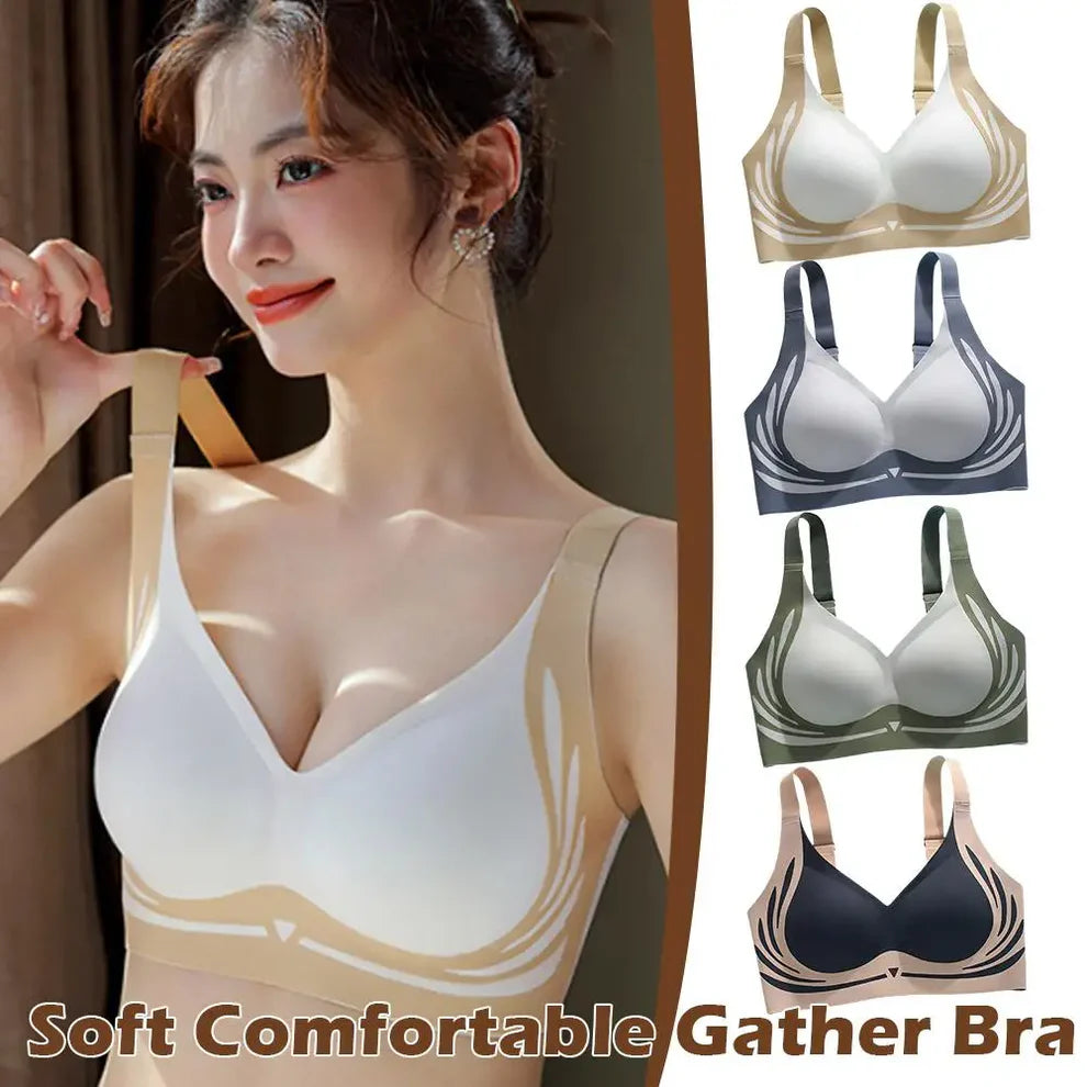 PACK OF 3 Powerful Push-Up Seamless Bra