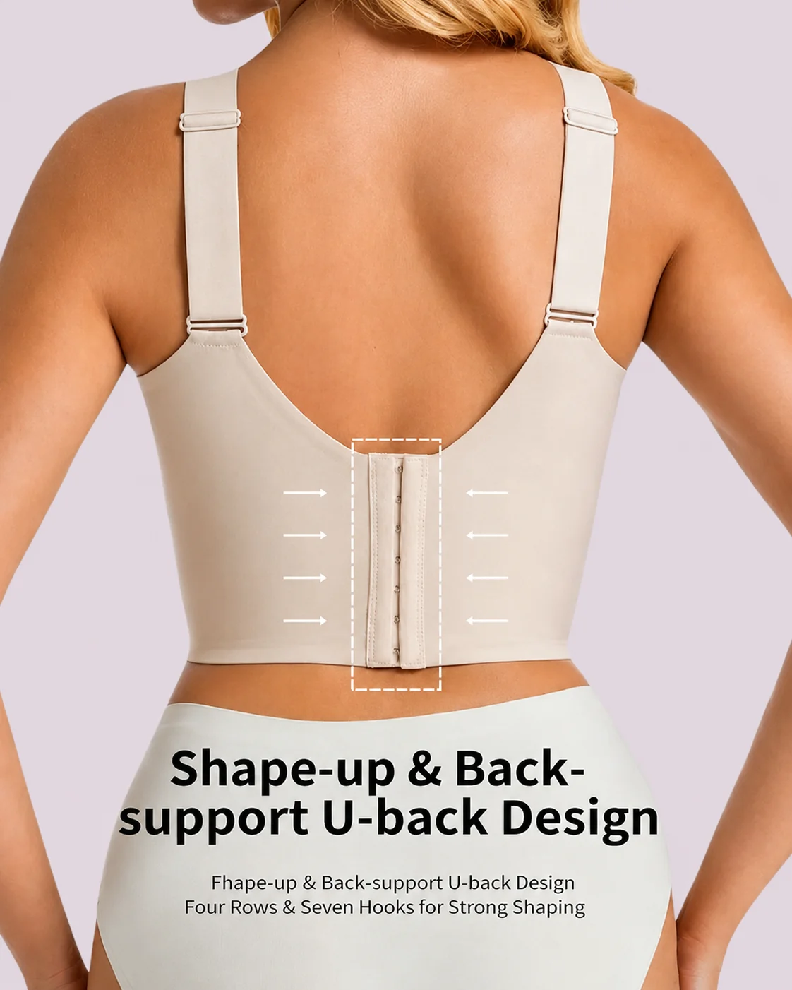 Pack of 3 - Wireless Push Up Seamless Full Coverage Bra