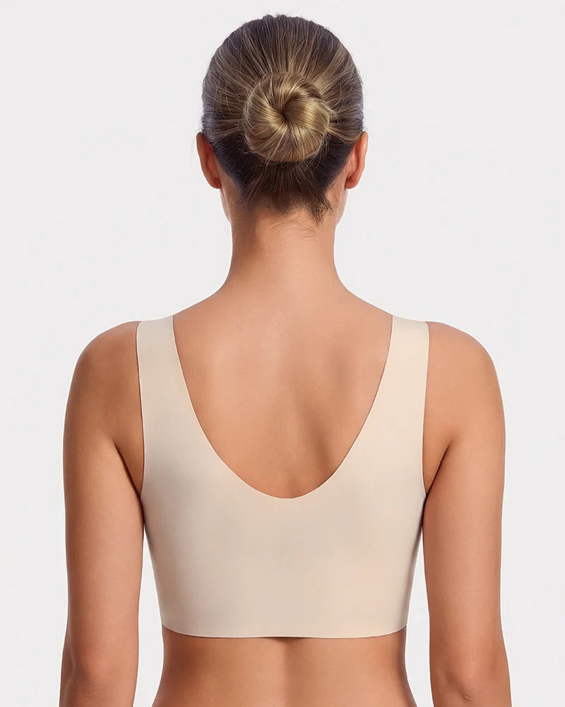 Pack of 3 - Seamless Wireless Full-Coverage T-Shirt Bra
