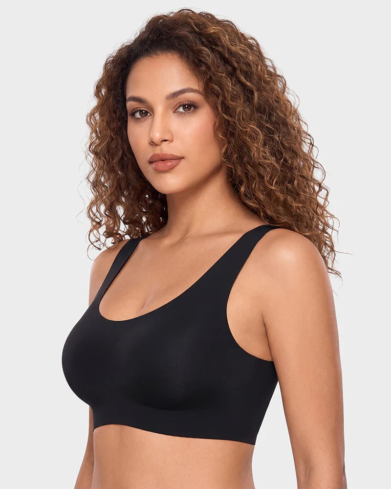 Pack of 3 - Seamless Wireless Full-Coverage T-Shirt Bra