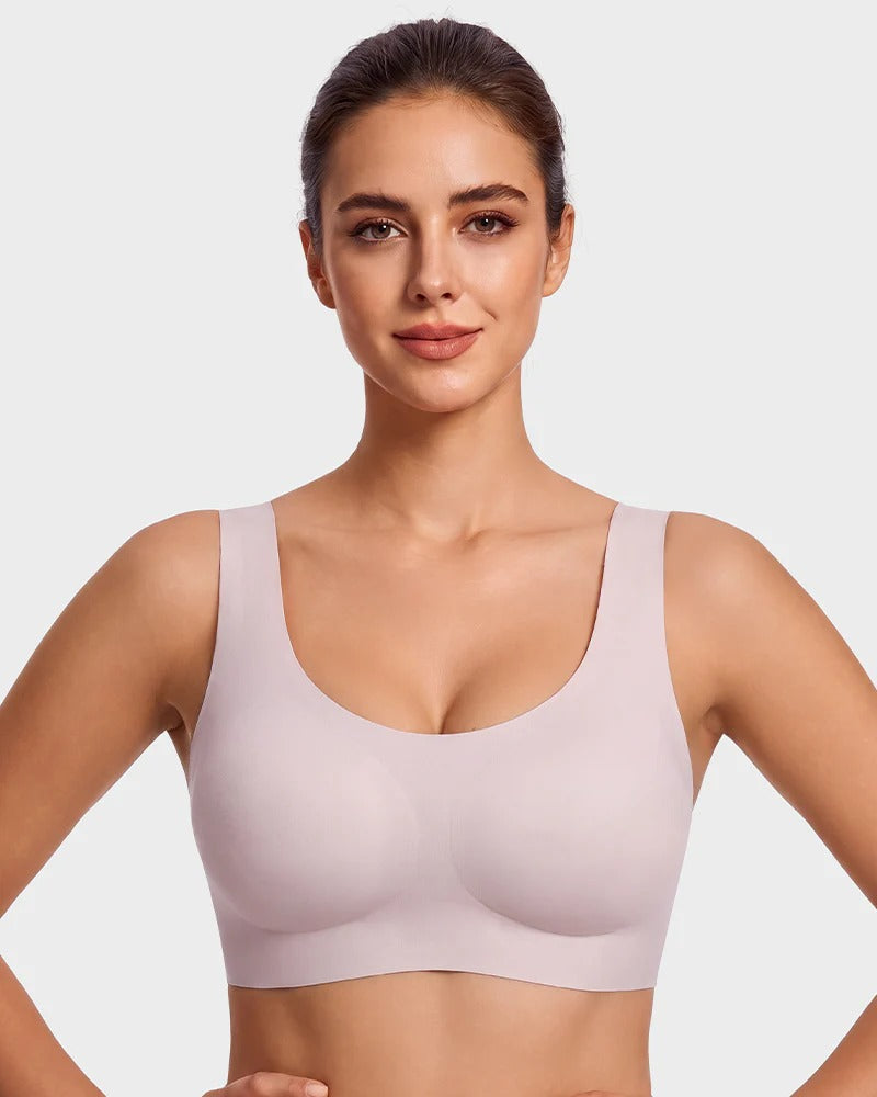 Pack of 3 - Seamless Wireless Full-Coverage T-Shirt Bra