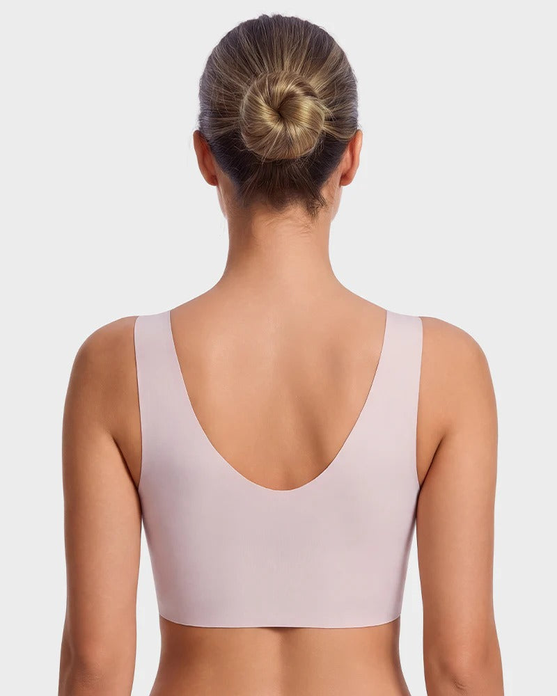 Pack of 3 - Seamless Wireless Full-Coverage T-Shirt Bra