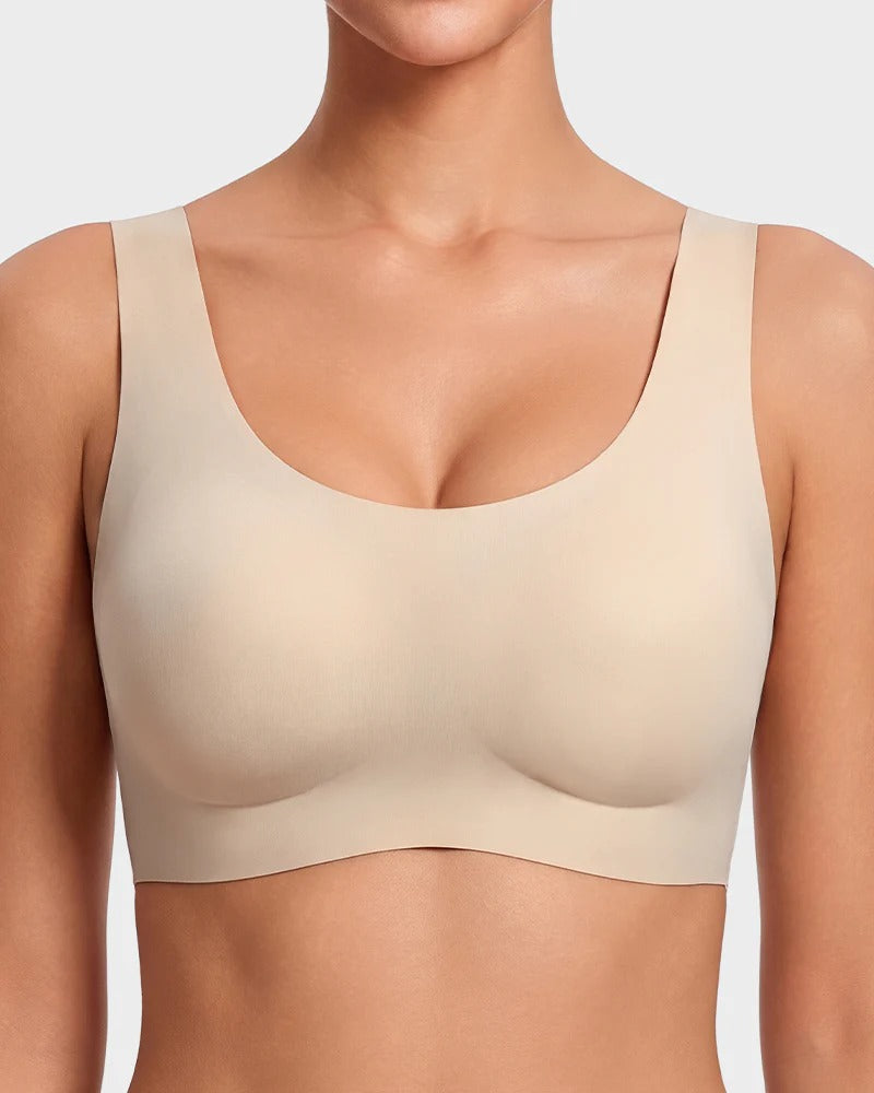 Pack of 3 - Seamless Wireless Full-Coverage T-Shirt Bra