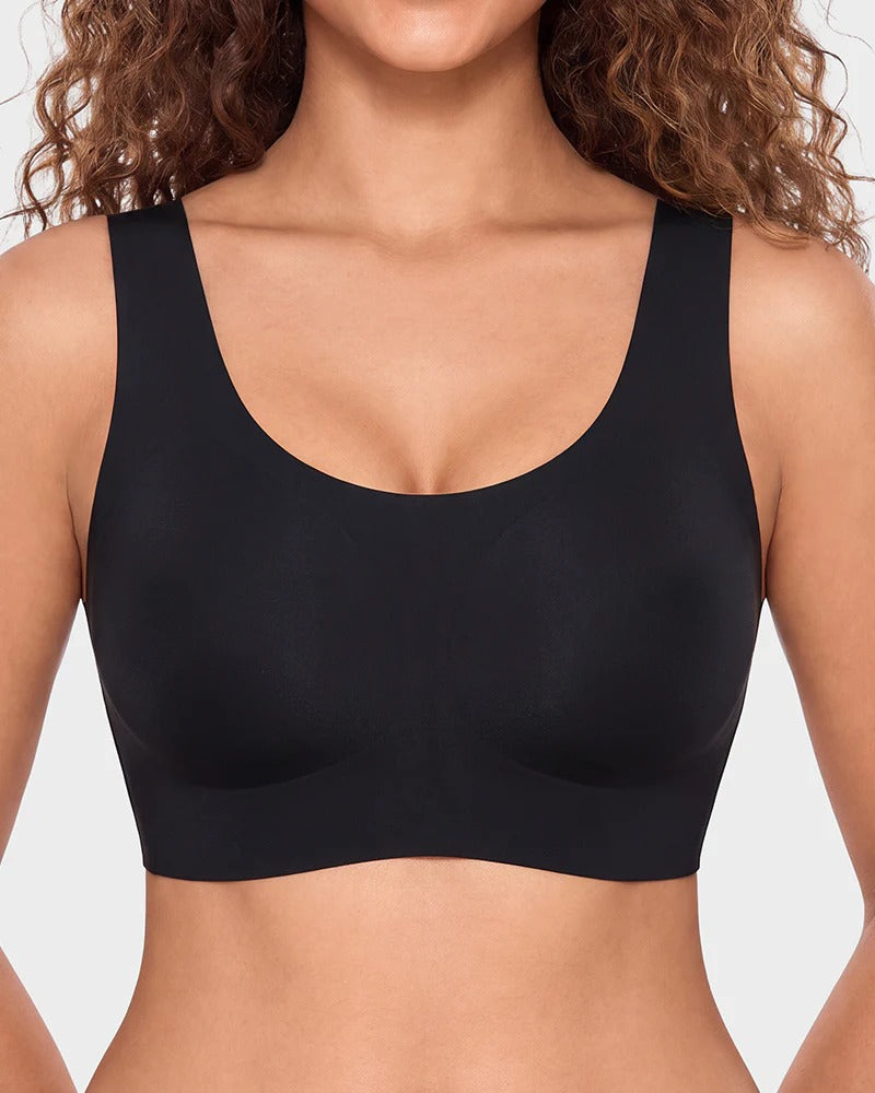 Pack of 3 - Seamless Wireless Full-Coverage T-Shirt Bra