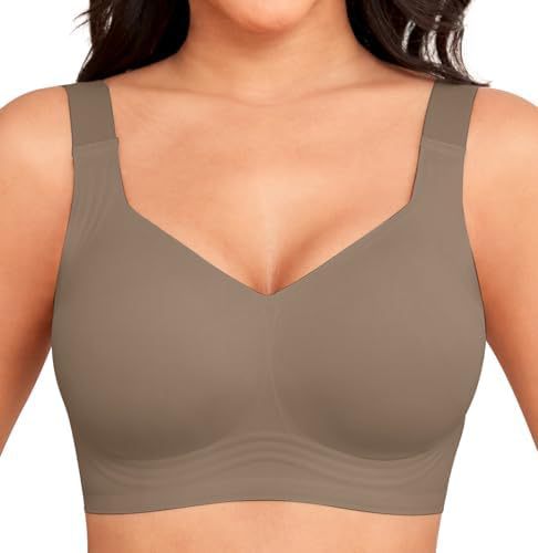 Pack of 3 Seamless Full Coverage Push Up No Underwire Bras