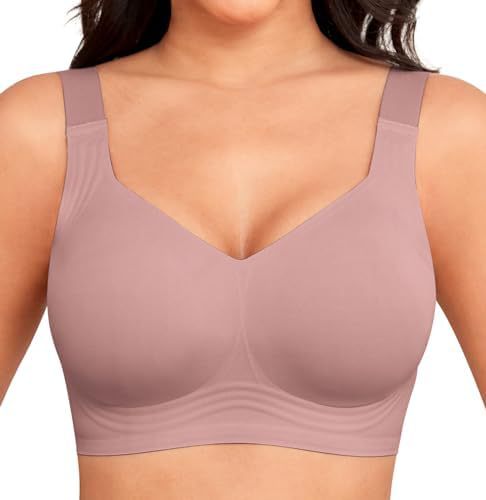 Pack of 3 Seamless Full Coverage Push Up No Underwire Bras